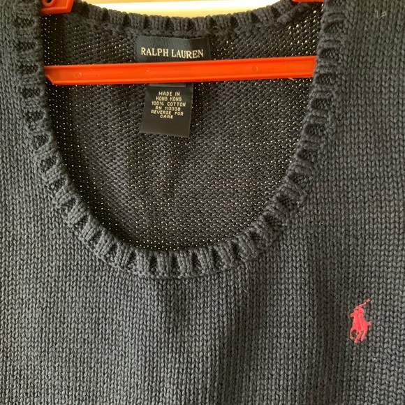 Classic Cable Knit Vest for Girls by RL - Picture 2 of 3